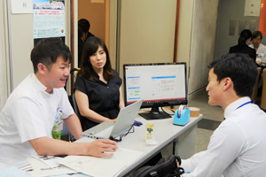神戸大学病院ナビ（神戸大学病院群研修説明会）が開催されました。