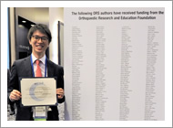 長井寛斗先生が ORS/OREF Travel Award in Orthopaedic Research Translation を受賞しました。